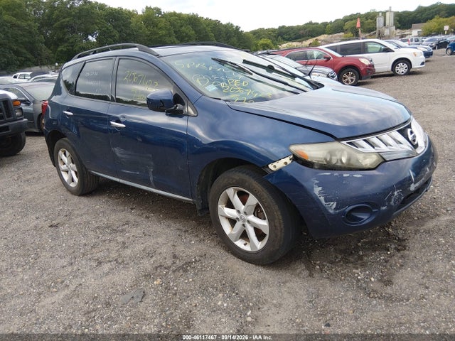 Auction sale of the 2009 Nissan Murano S, vin: JN8AZ18U89W030093, lot number: 46117467