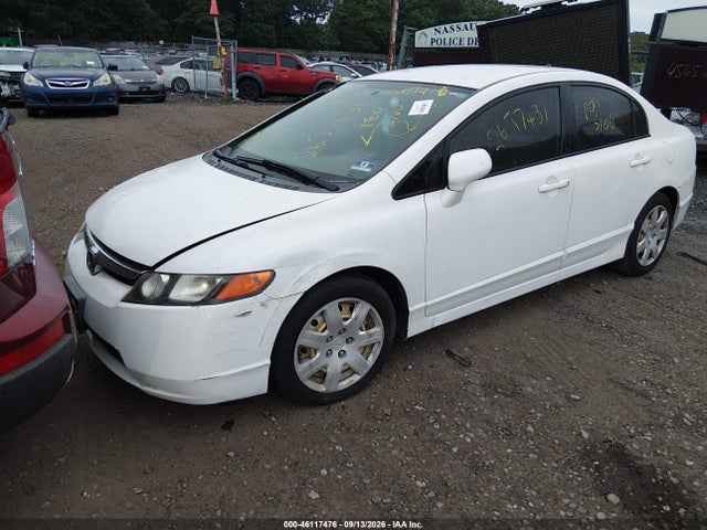 46117476 :رقم المزاد ، 2HGFA16506H527848 vin ، 2006 Honda Civic Lx مزاد بيع
