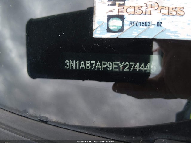 Продаж на аукціоні авто 2014 Nissan Sentra Sv, vin: 3N1AB7AP9EY274445, номер лоту: 46117485