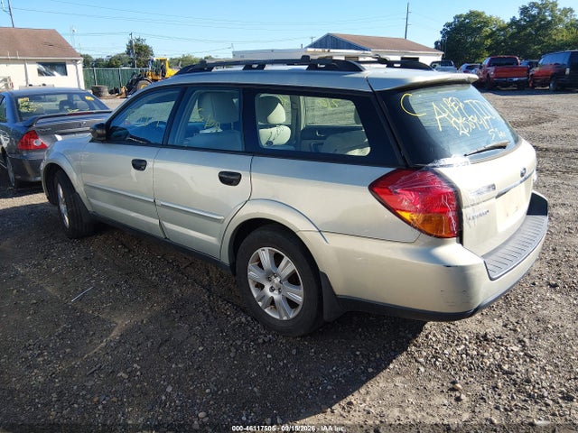 46117505 :رقم المزاد ، 4S4BP61C567355788 vin ، 2006 Subaru Outback 2.5i مزاد بيع