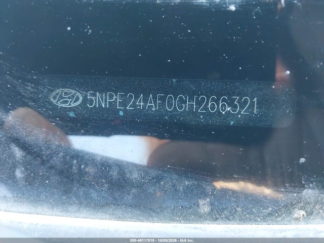 Aukcja sprzedaży 2016 Hyundai Sonata Se, vin: 5NPE24AF0GH266321, numer aukcji: 46117518