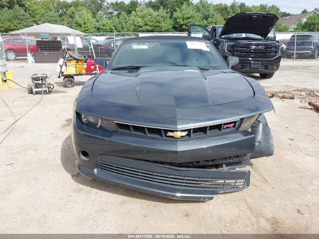 Продажа на аукционе авто 2014 Chevrolet Camaro 1lt, vin: 2G1FB3D38E9316391, номер лота: 46117520