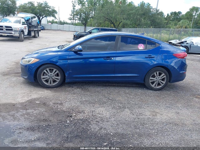 46117535 :رقم المزاد ، 5NPD84LF1JH239370 vin ، 2018 Hyundai Elantra Sel مزاد بيع
