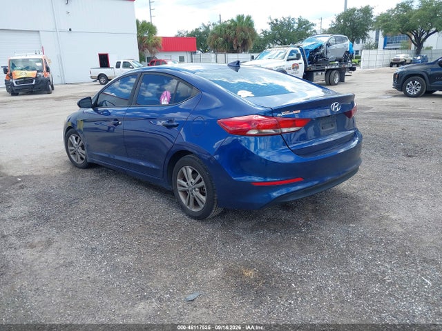 46117535 :رقم المزاد ، 5NPD84LF1JH239370 vin ، 2018 Hyundai Elantra Sel مزاد بيع