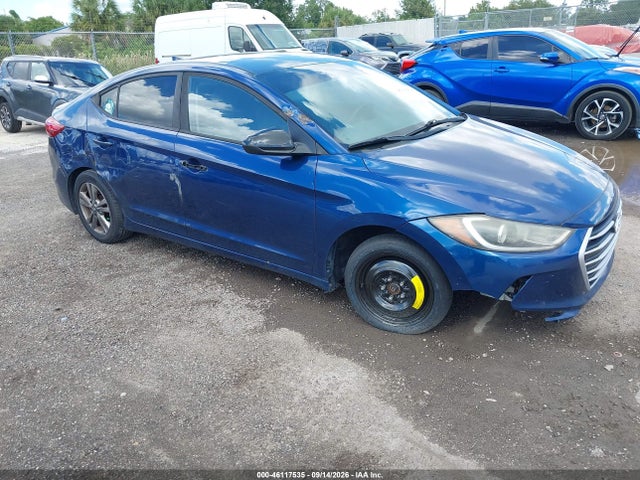 46117535 :رقم المزاد ، 5NPD84LF1JH239370 vin ، 2018 Hyundai Elantra Sel مزاد بيع