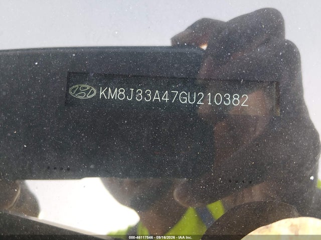 Aukcja sprzedaży 2016 Hyundai Tucson Se, vin: KM8J33A47GU210382, numer aukcji: 46117546