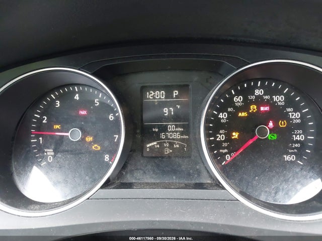 46117560 :رقم المزاد ، 3VW267AJ1GM218430 vin ، 2016 Volkswagen Jetta 1.4t S مزاد بيع