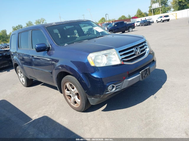 2013 Honda Pilot Ex-l მანქანა იყიდება აუქციონზე, vin: 5FNYF3H53DB029468, აუქციონის ნომერი: 46117580