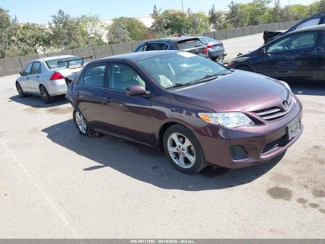 46117595 :رقم المزاد ، 2T1BU4EEXDC097390 vin ، 2013 Toyota Corolla Le Special Edition مزاد بيع