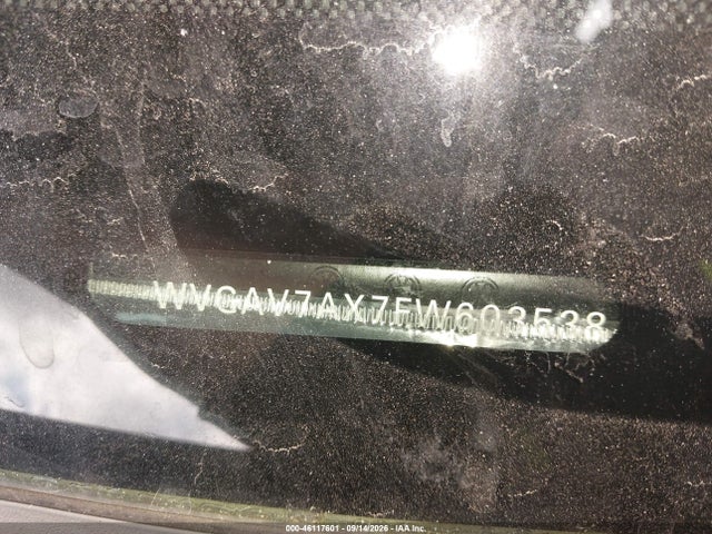 Aukcja sprzedaży 2015 Volkswagen Tiguan S, vin: WVGAV7AX7FW603538, numer aukcji: 46117601