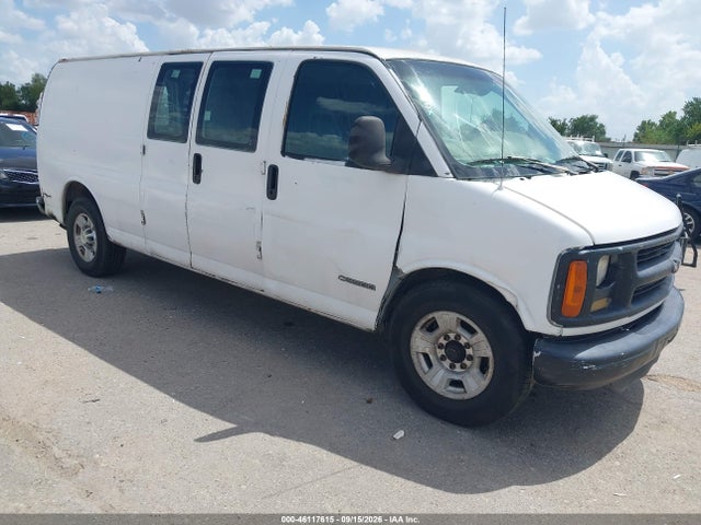 46117615 :رقم المزاد ، 1GCHG39R511150442 vin ، 2001 Chevrolet Express مزاد بيع