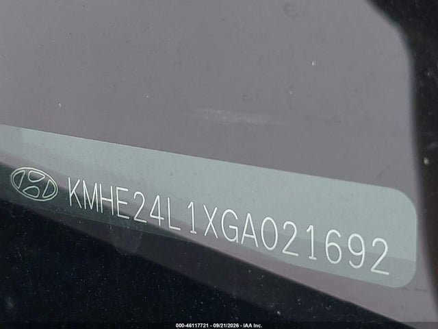 Продаж на аукціоні авто 2016 Hyundai Sonata Hybrid Se, vin: KMHE24L1XGA021692, номер лоту: 46117721