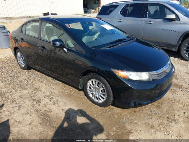 46117725 :رقم المزاد ، 19XFB2F52CE053930 vin ، 2012 Honda Civic Lx مزاد بيع