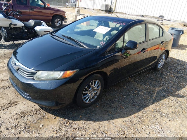 46117725 :رقم المزاد ، 19XFB2F52CE053930 vin ، 2012 Honda Civic Lx مزاد بيع