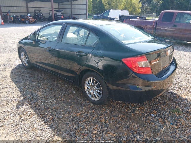 46117725 :رقم المزاد ، 19XFB2F52CE053930 vin ، 2012 Honda Civic Lx مزاد بيع