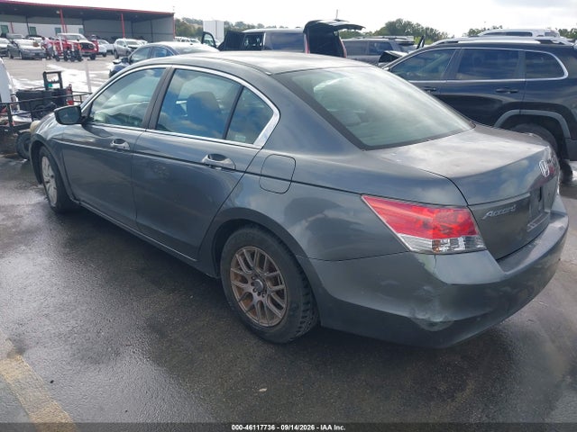 46117736 :رقم المزاد ، 1HGCP26329A137083 vin ، 2009 Honda Accord 2.4 Lx مزاد بيع