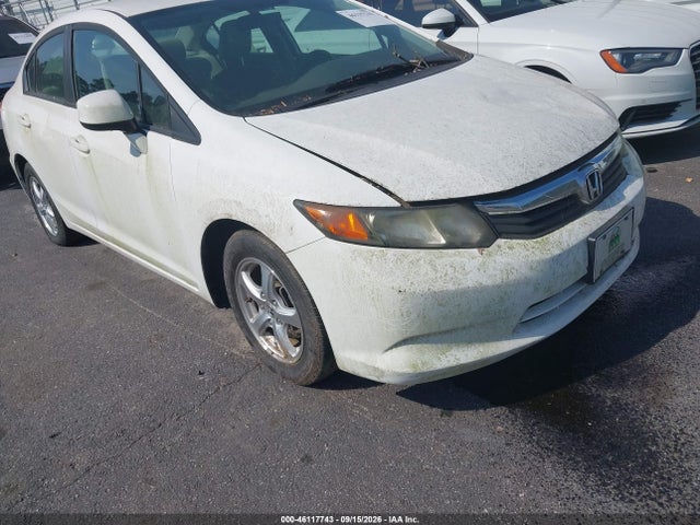 Aukcja sprzedaży 2012 Honda Civic Natural Gas, vin: 19XFB5F50CE002203, numer aukcji: 46117743
