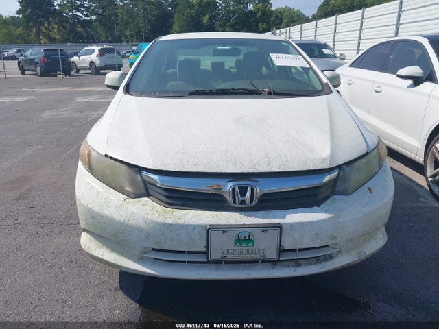 Aukcja sprzedaży 2012 Honda Civic Natural Gas, vin: 19XFB5F50CE002203, numer aukcji: 46117743