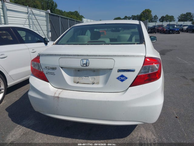 Aukcja sprzedaży 2012 Honda Civic Natural Gas, vin: 19XFB5F50CE002203, numer aukcji: 46117743
