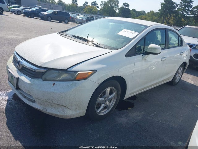 Aukcja sprzedaży 2012 Honda Civic Natural Gas, vin: 19XFB5F50CE002203, numer aukcji: 46117743