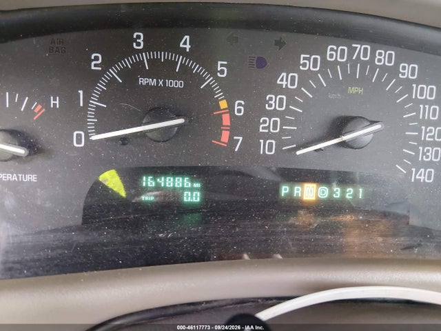 46117773 :رقم المزاد ، 1G4CW54K714141626 vin ، 2001 Buick Park Avenue مزاد بيع