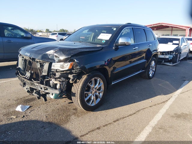 Продажа на аукционе авто 2014 Jeep Grand Cherokee Summit, vin: 1C4RJEJG0EC466854, номер лота: 46117807