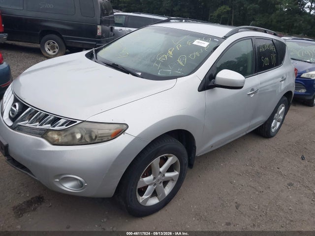 2009 Nissan Murano Sl მანქანა იყიდება აუქციონზე, vin: JN8AZ18W69W128492, აუქციონის ნომერი: 46117824