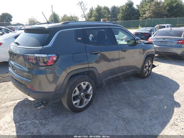 2020 Jeep Compass Limited 4x4 მანქანა იყიდება აუქციონზე, vin: 3C4NJDCB6LT255170, აუქციონის ნომერი: 46117832