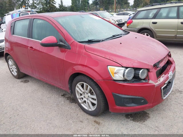 Продаж на аукціоні авто 2016 Chevrolet Sonic Lt Auto, vin: 1G1JC6SB5G4119316, номер лоту: 46117845