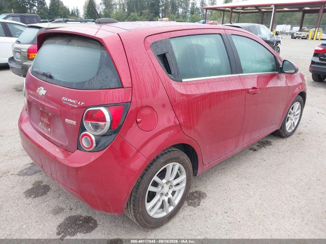 Auction sale of the 2016 Chevrolet Sonic Lt Auto, vin: 1G1JC6SB5G4119316, lot number: 46117845
