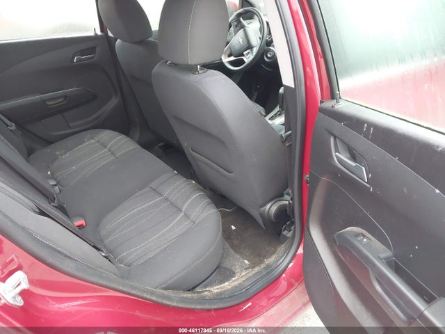 Auction sale of the 2016 Chevrolet Sonic Lt Auto, vin: 1G1JC6SB5G4119316, lot number: 46117845