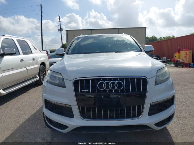 2014 Audi Q7 3.0t S Line Prestige მანქანა იყიდება აუქციონზე, vin: WA1DGAFE7ED002912, აუქციონის ნომერი: 46117923