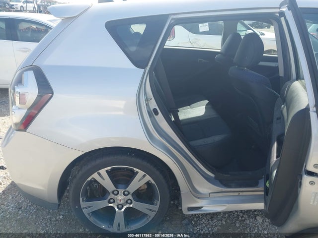 46117962 :رقم المزاد ، 5Y2SR67019Z448814 vin ، 2009 Pontiac Vibe Gt مزاد بيع