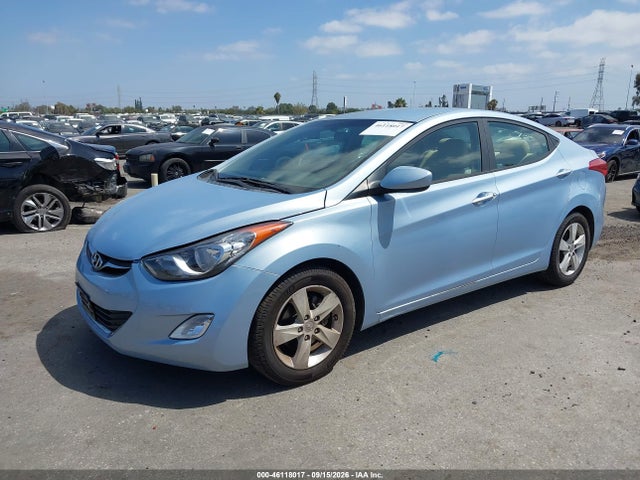 2012 Hyundai Elantra Gls (ulsan Plant) მანქანა იყიდება აუქციონზე, vin: KMHDH4AEXCU256361, აუქციონის ნომერი: 46118017