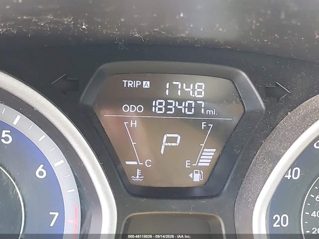 2013 Hyundai Elantra Limited მანქანა იყიდება აუქციონზე, vin: KMHDH4AE8DU561939, აუქციონის ნომერი: 46118026