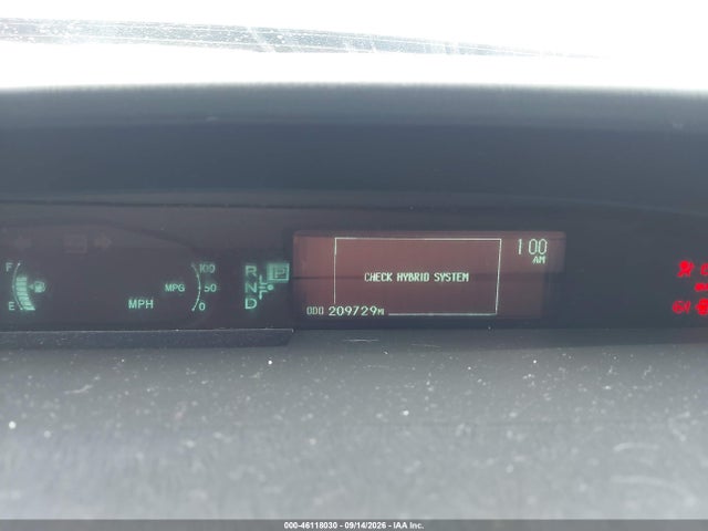 2011 Toyota Prius Two მანქანა იყიდება აუქციონზე, vin: JTDKN3DU6B0279207, აუქციონის ნომერი: 46118030