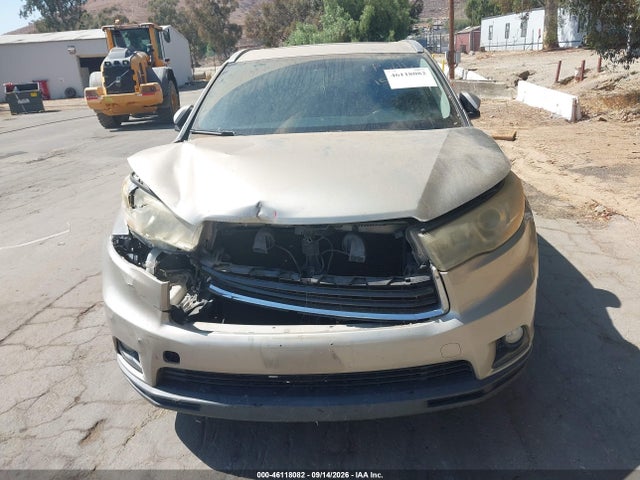 Toyota Highlander Xle V6 2014 5TDKKRFH2ES009436 Image 12