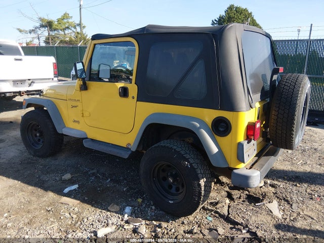 Aukcja sprzedaży 2002 Jeep Wrangler Sport, vin: 1J4FA49S42P742148, numer aukcji: 46118094