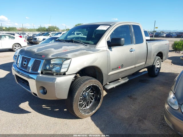 2006 Nissan Titan Se მანქანა იყიდება აუქციონზე, vin: 1N6AA06A96N560786, აუქციონის ნომერი: 46118141