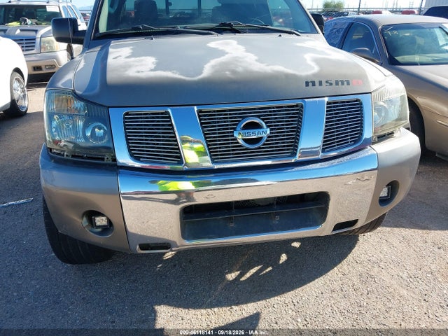 2006 Nissan Titan Se მანქანა იყიდება აუქციონზე, vin: 1N6AA06A96N560786, აუქციონის ნომერი: 46118141