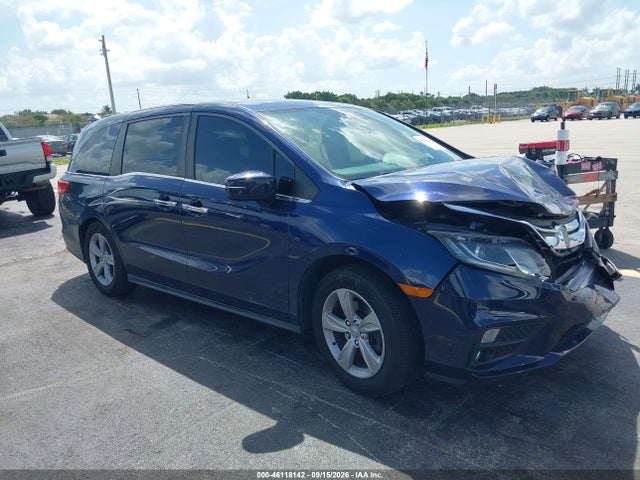 46118142 :رقم المزاد ، 5FNRL6H77LB005219 vin ، 2020 Honda Odyssey Ex-l/ex-l W/navi   Res مزاد بيع