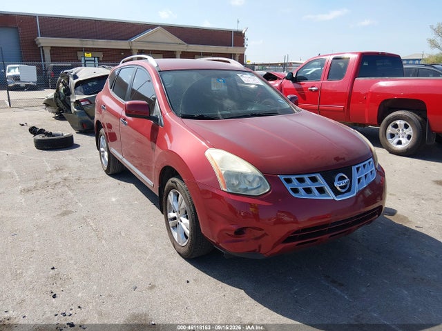 46118153 :رقم المزاد ، JN8AS5MT3DW013543 vin ، 2013 Nissan Rogue Sv مزاد بيع
