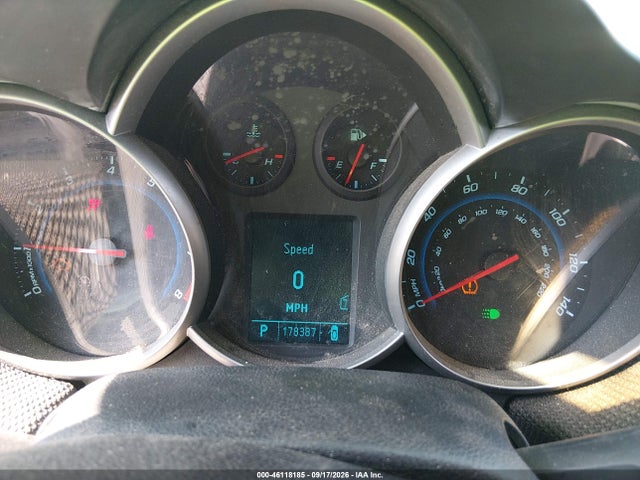 46118185 :رقم المزاد ، 1G1PE5S92B7280774 vin ، 2011 Chevrolet Cruze Lt مزاد بيع