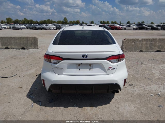 46118196 :رقم المزاد ، JTDBCMFE4RJ016610 vin ، 2024 Toyota Corolla Hybrid Se مزاد بيع
