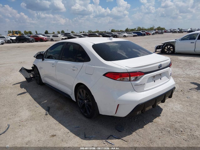 46118196 :رقم المزاد ، JTDBCMFE4RJ016610 vin ، 2024 Toyota Corolla Hybrid Se مزاد بيع