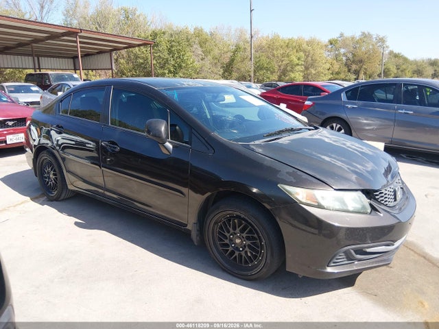 Продаж на аукціоні авто 2013 Honda Civic Lx, vin: 2HGFB2F5XDH583165, номер лоту: 46118209