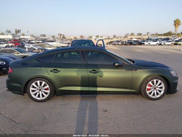 Продаж на аукціоні авто 2018 Audi A5 Sportback Premium Plus, vin: WAUENCF53JA093035, номер лоту: 46118218