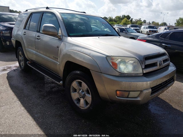 2004 Toyota 4runner Limited V6 მანქანა იყიდება აუქციონზე, vin: JTEZU17R440042680, აუქციონის ნომერი: 46118228