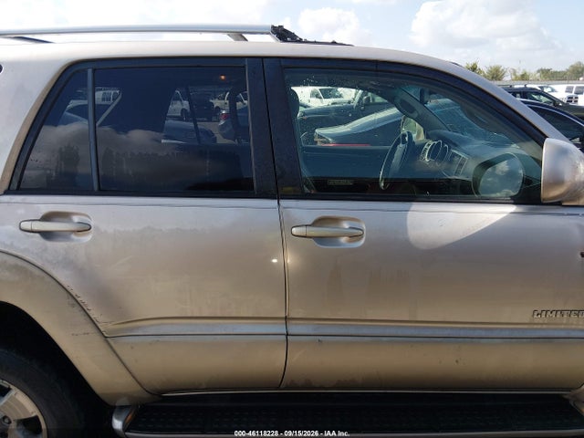 2004 Toyota 4runner Limited V6 მანქანა იყიდება აუქციონზე, vin: JTEZU17R440042680, აუქციონის ნომერი: 46118228