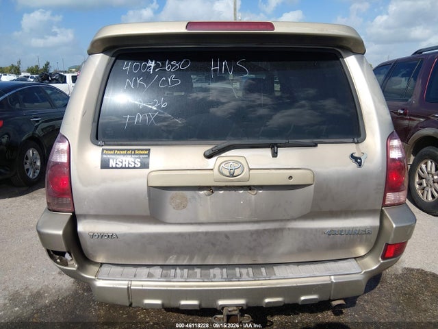 2004 Toyota 4runner Limited V6 მანქანა იყიდება აუქციონზე, vin: JTEZU17R440042680, აუქციონის ნომერი: 46118228